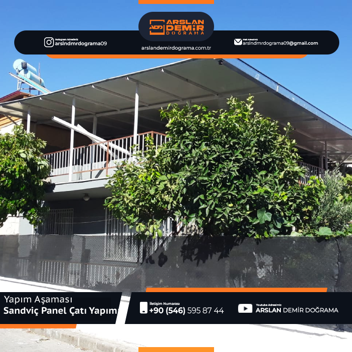 Sandviç Panel Çatı